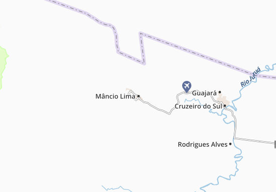 Mâncio Lima Map