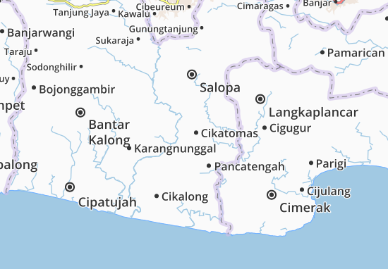 Cikatomas Map