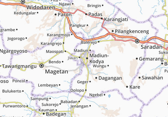 Madiun Map