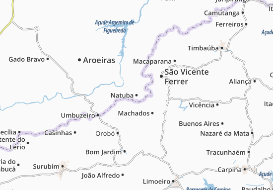 Natuba Map