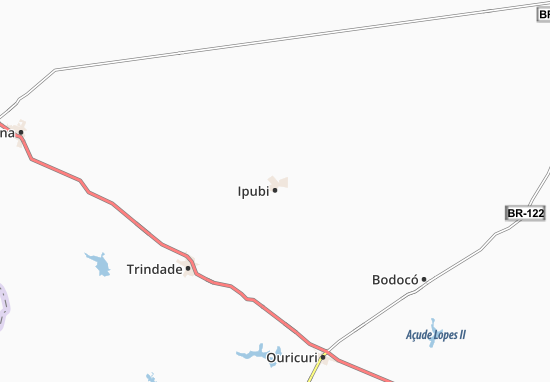 Mapa Ipubi