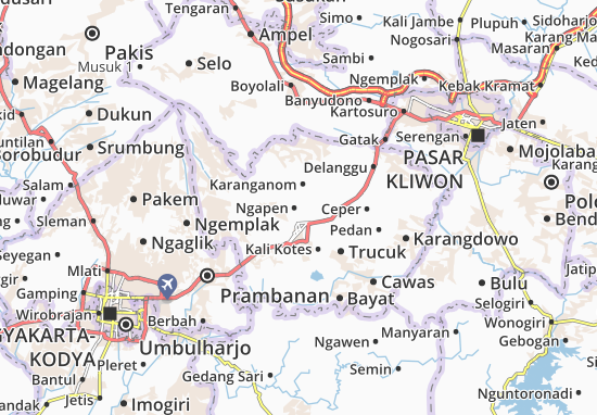 Mapa Ngapen