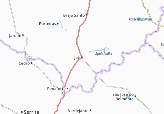 Mapa Jati