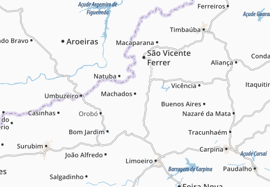 Machados Map