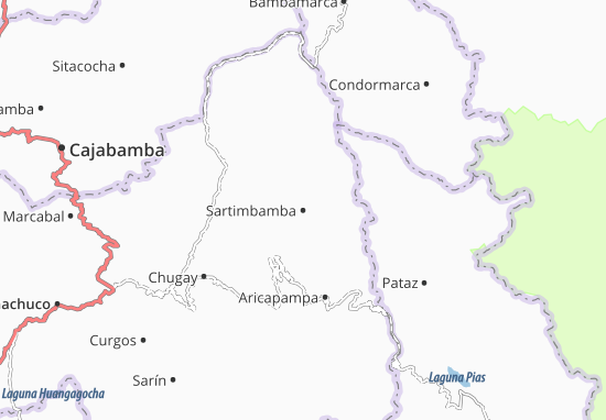 Mapa Sartimbamba