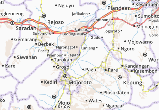 Papar Map