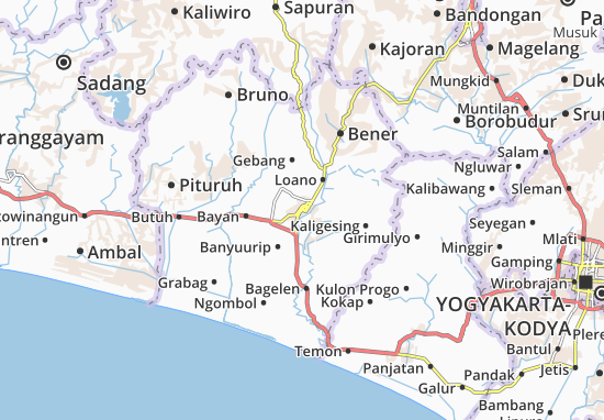 Purworejo Map