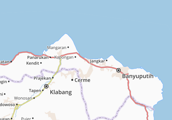 Arjasa Map