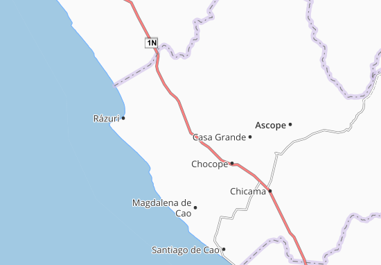 Paiján Map