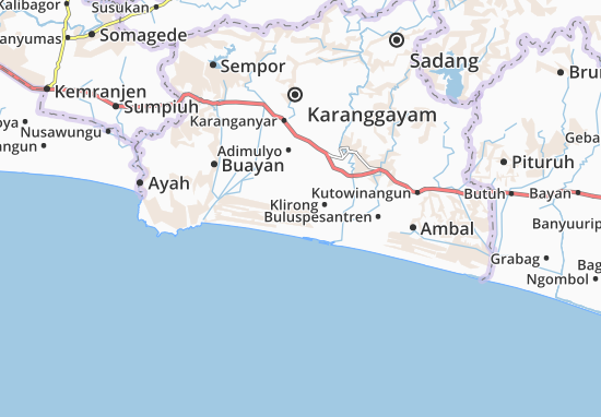 Petanahan Map