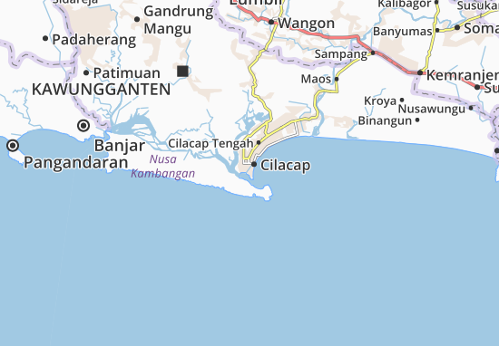 Cilacap Map
