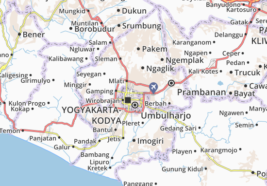 Gondokusuman Map