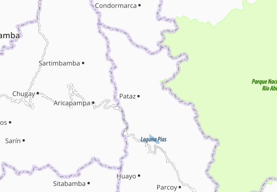 Mapa Pataz