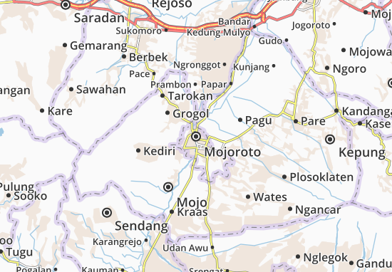 Mojoroto Map