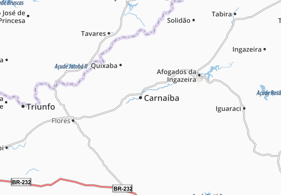 Carnaíba Map