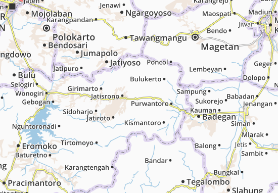 Kaart Plattegrond Slogohimo