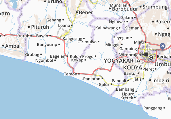 Kokap Map