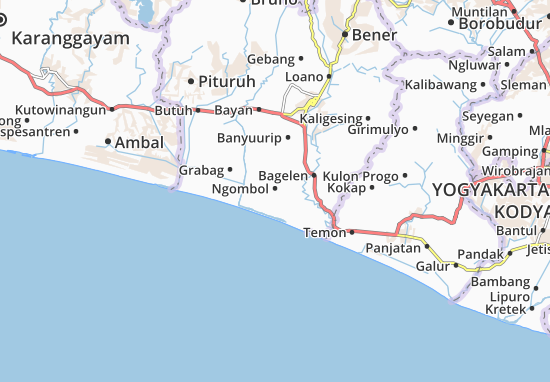 Ngombol Map