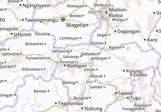 Mapa Sukorejo