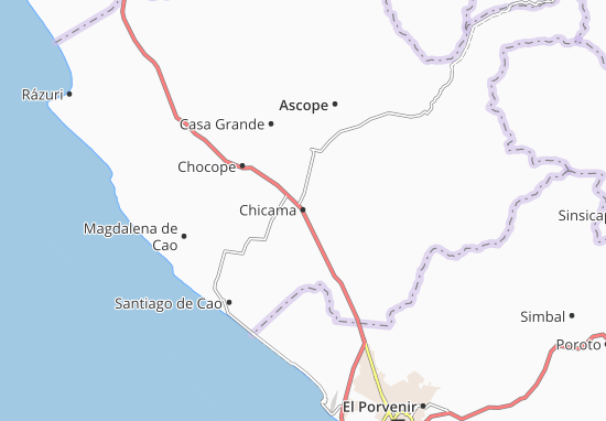 Chicama Map