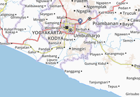 Imogiri Map