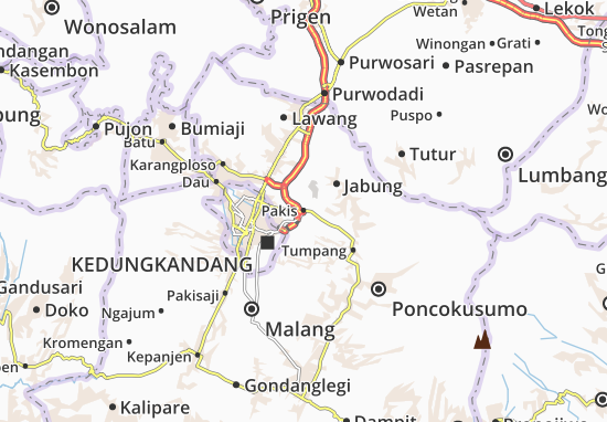 Pakis Map