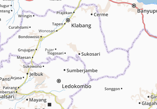 Sukosari Map