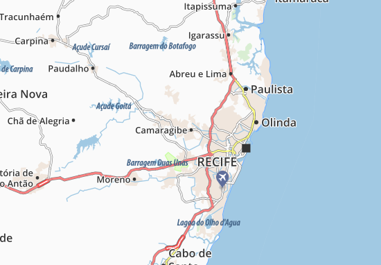 Camaragibe Map