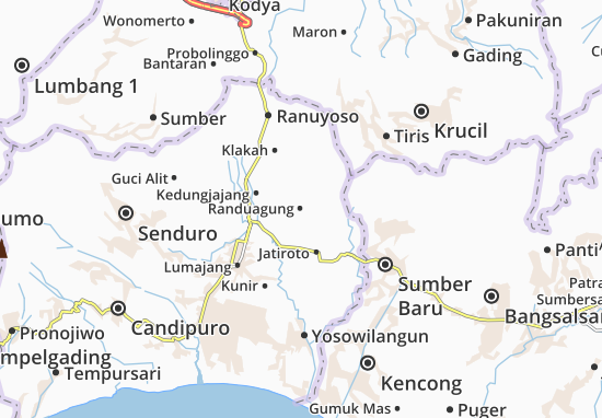 Randuagung Map