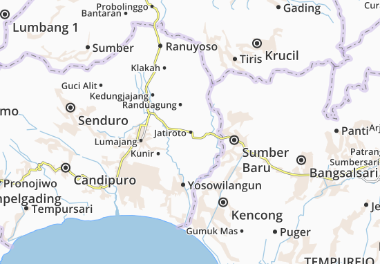Mapa Jatiroto