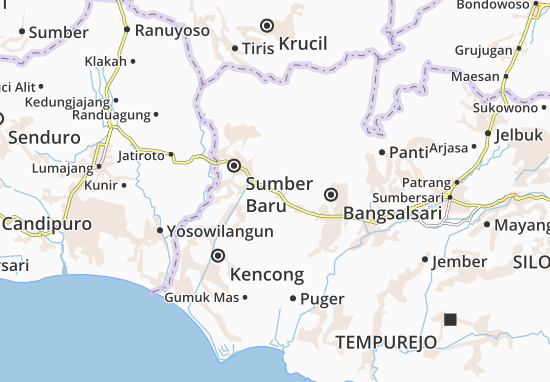 Tanggul Map