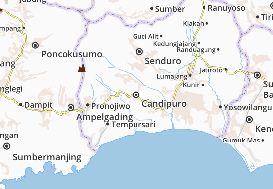 Candipuro Map