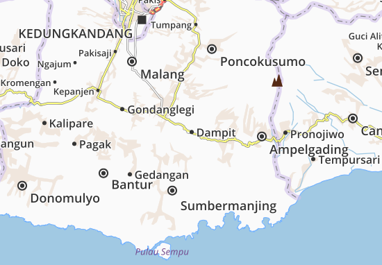 Dampit Map