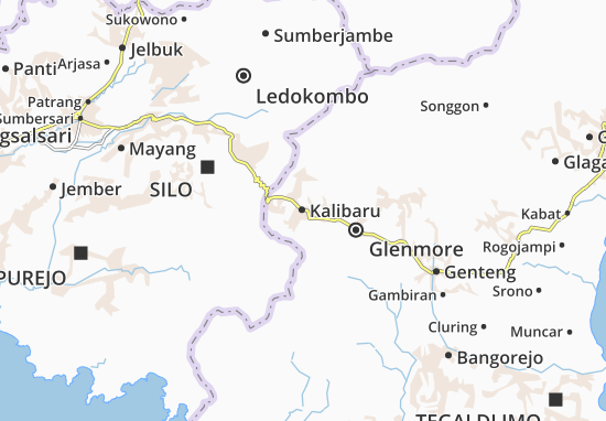 Kalibaru Map