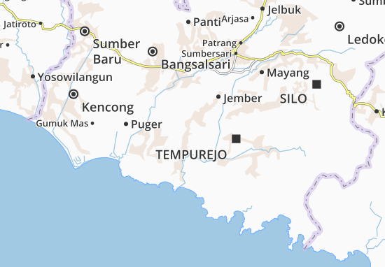 Ambulu Map