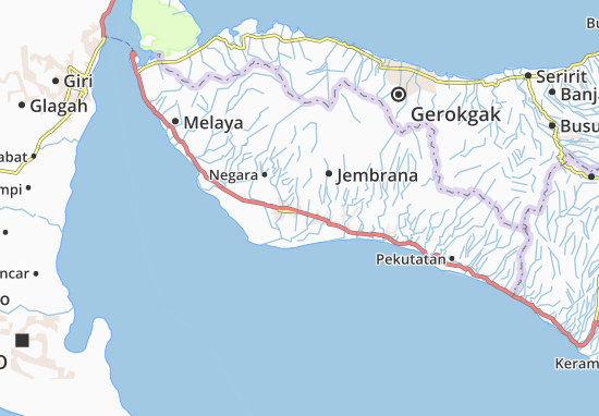 Jembrana Map