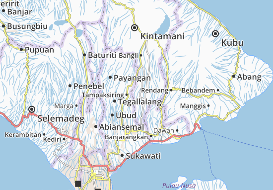 Susut Map