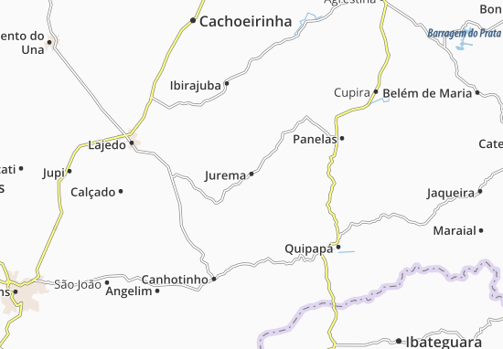 Jurema Map