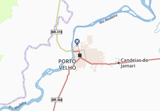 Karte Stadtplan Porto Velho