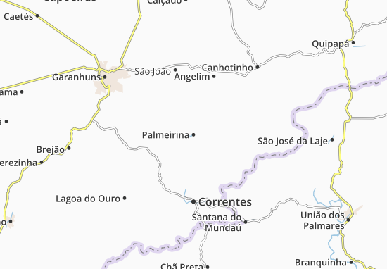 Kaart Plattegrond Palmeirina