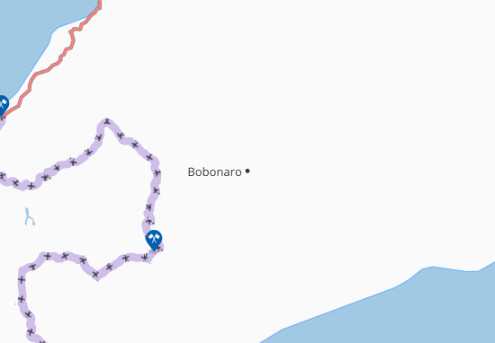 Karte Stadtplan Bobonaro