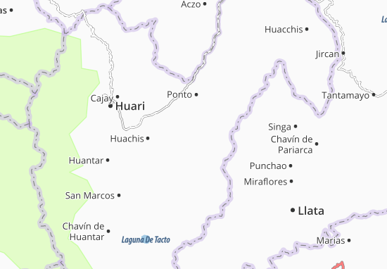 Mapa San Pedro de Chana