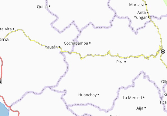 Mapa Pariacoto