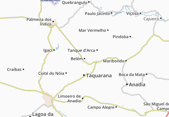 Mapa Belém
