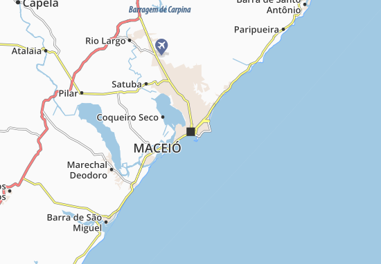 Maceió Map