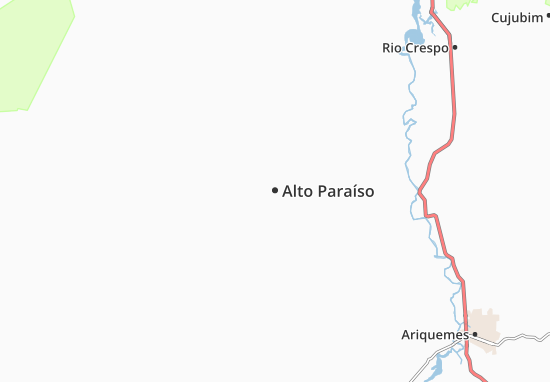 Alto Paraíso Map