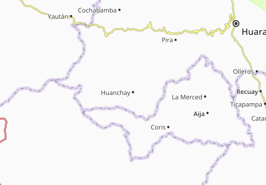 Mapa Huanchay