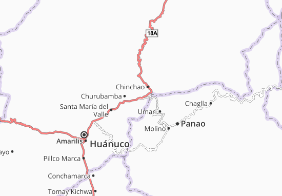 Mapa Chinchao