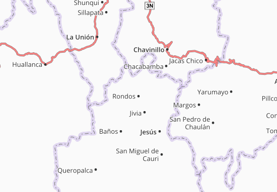 Karte Stadtplan Rondos
