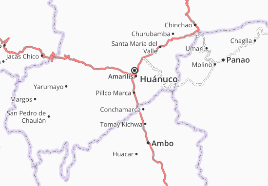 Pillco Marca Map